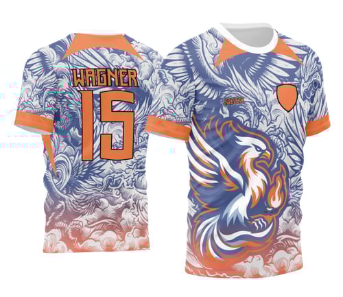 Arte Estampa Camisa Interclasse Fênix Degrade