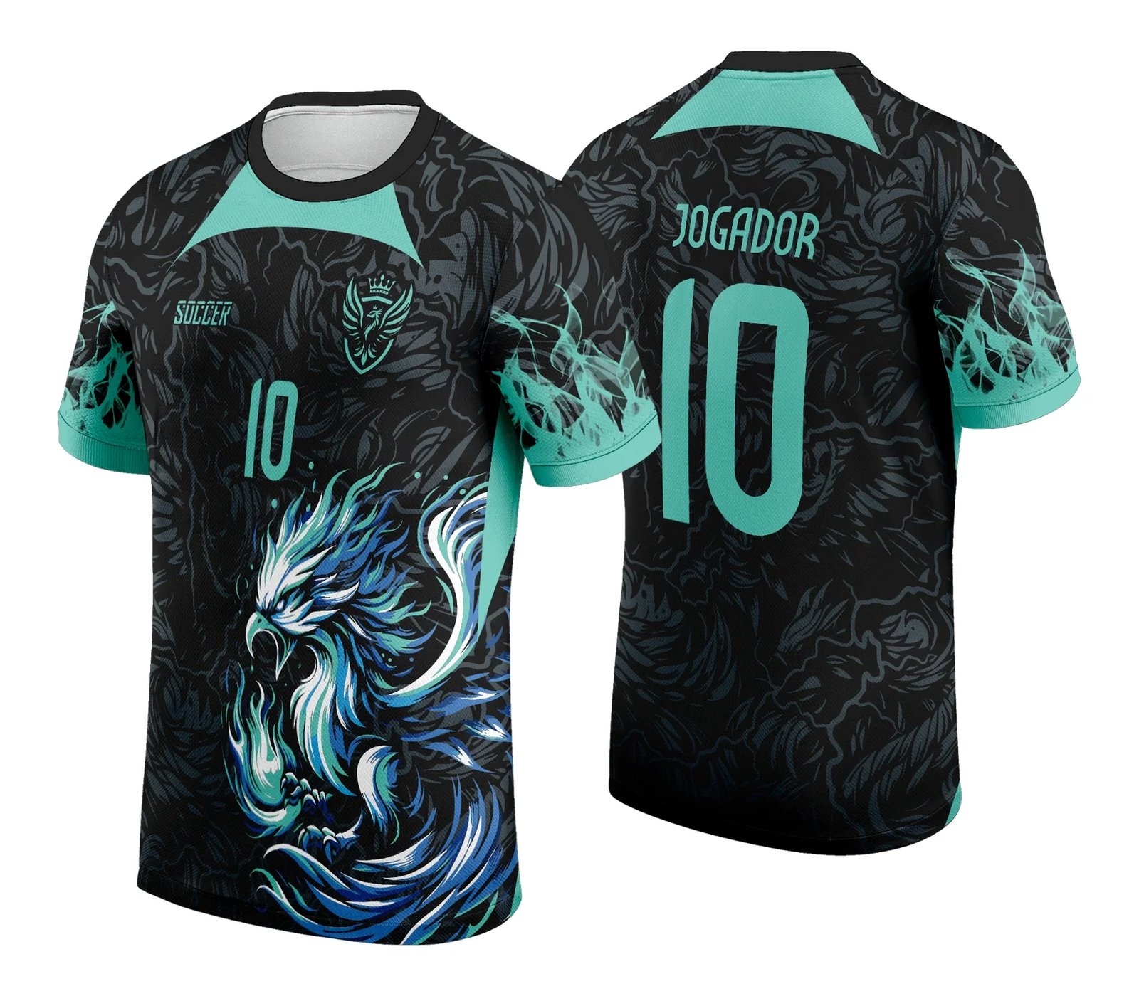 Arte Estampa Camisa Interclasse Fênix Degrade