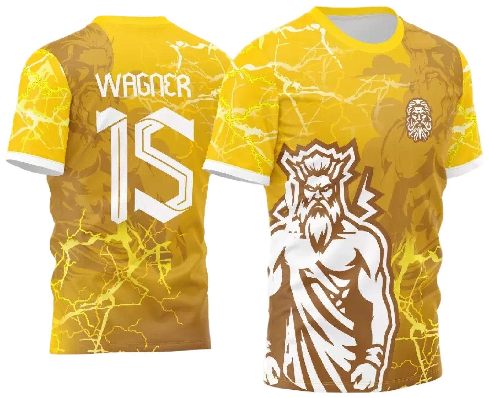Arte Estampa Camisa Interclasse - Jogos Internos - 2024 - Zeus