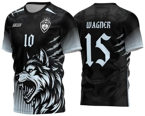 Arte Estampa Camisa Interclasse LOBO 2024 - 2025