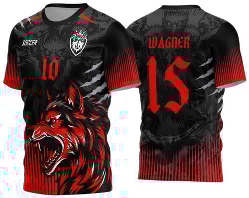 Arte Estampa Camisa Interclasse LOBO 2024 - 2025