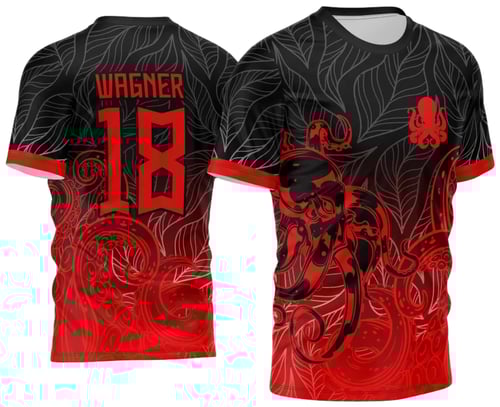 Arte Estampa Camisa Interclasse Polvo Degrade