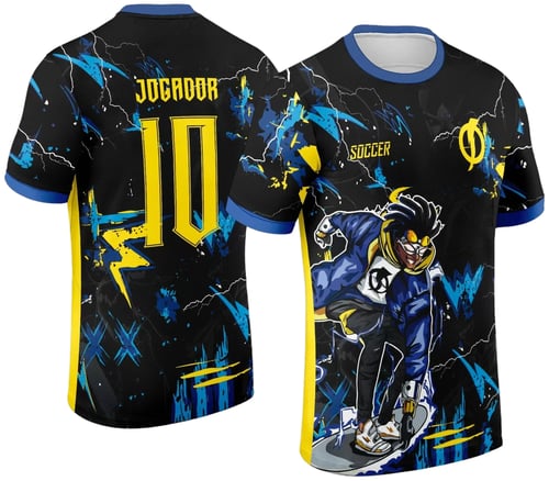 Arte Estampa Camisa Interclasse Super Choque 2024 - 2025