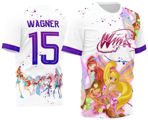 Arte Estampa Camisa Interclasse Winxs 2024