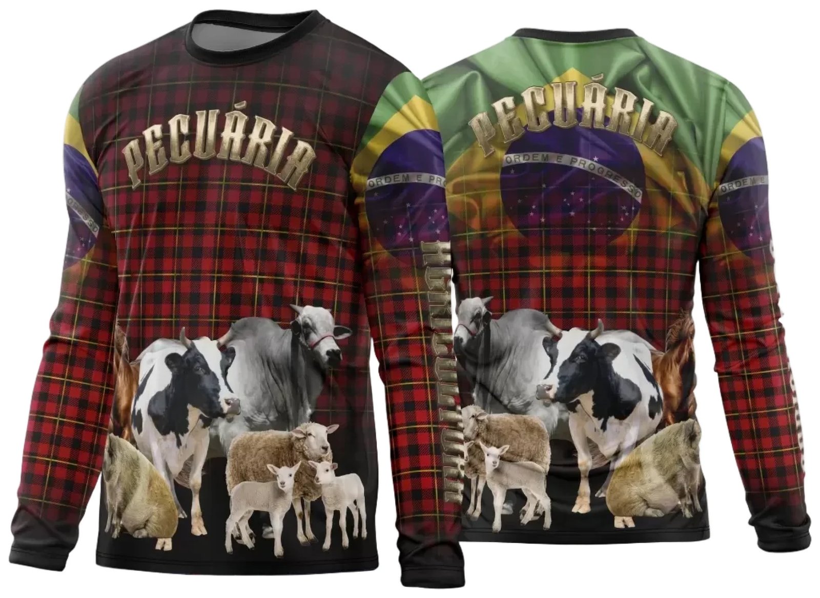 Arte Estampa Camisa Pecuária 2026 - Modelo 01