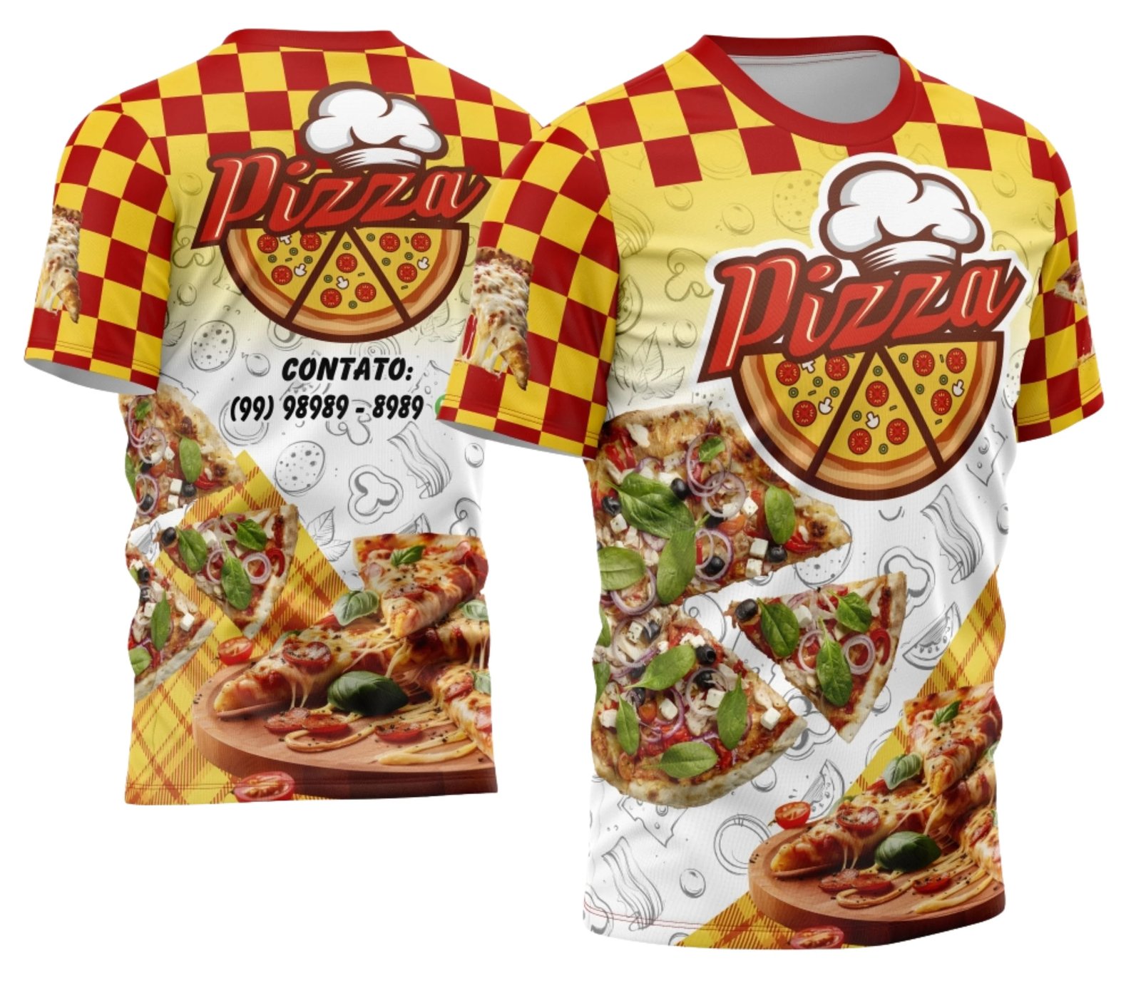 Arte Camisa Pizzaria - Profissão