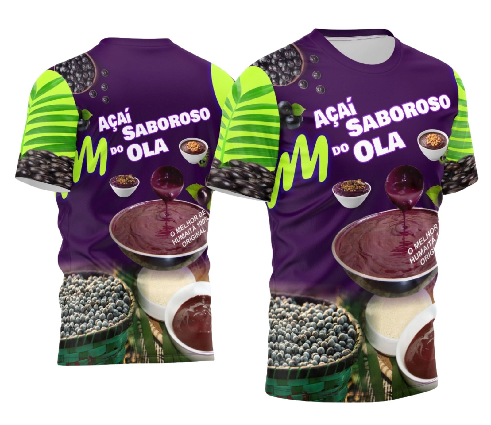 Arte Camisa Açaí - Profissão