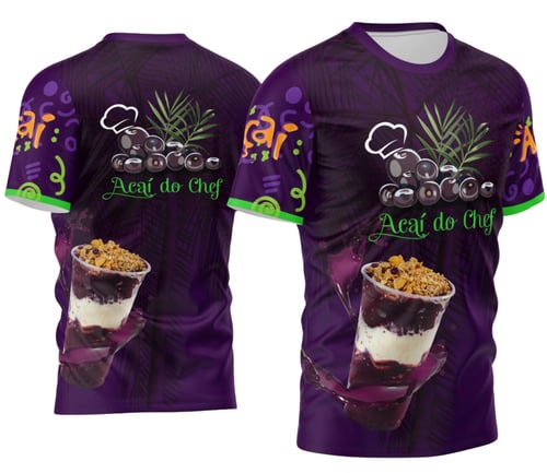 Arte Camisa Açaí - Profissão