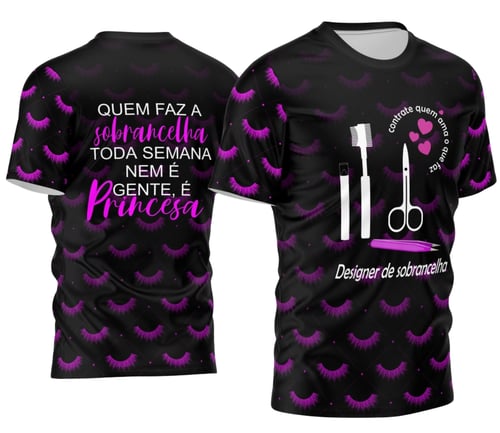 Arte Camisa Designer de Sobrancelhas - Profissão
