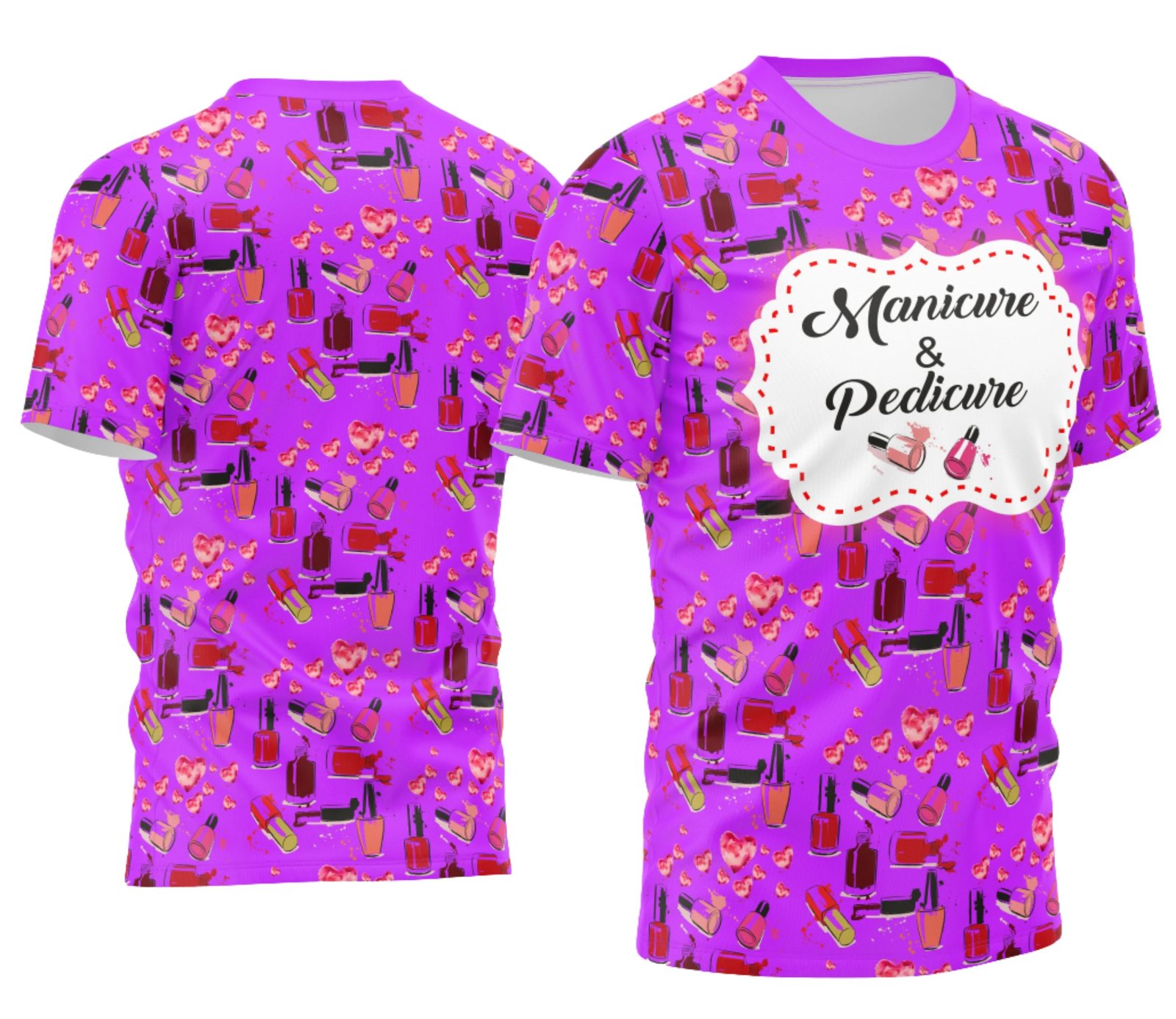 Arte Camisa Manicure - Profissão