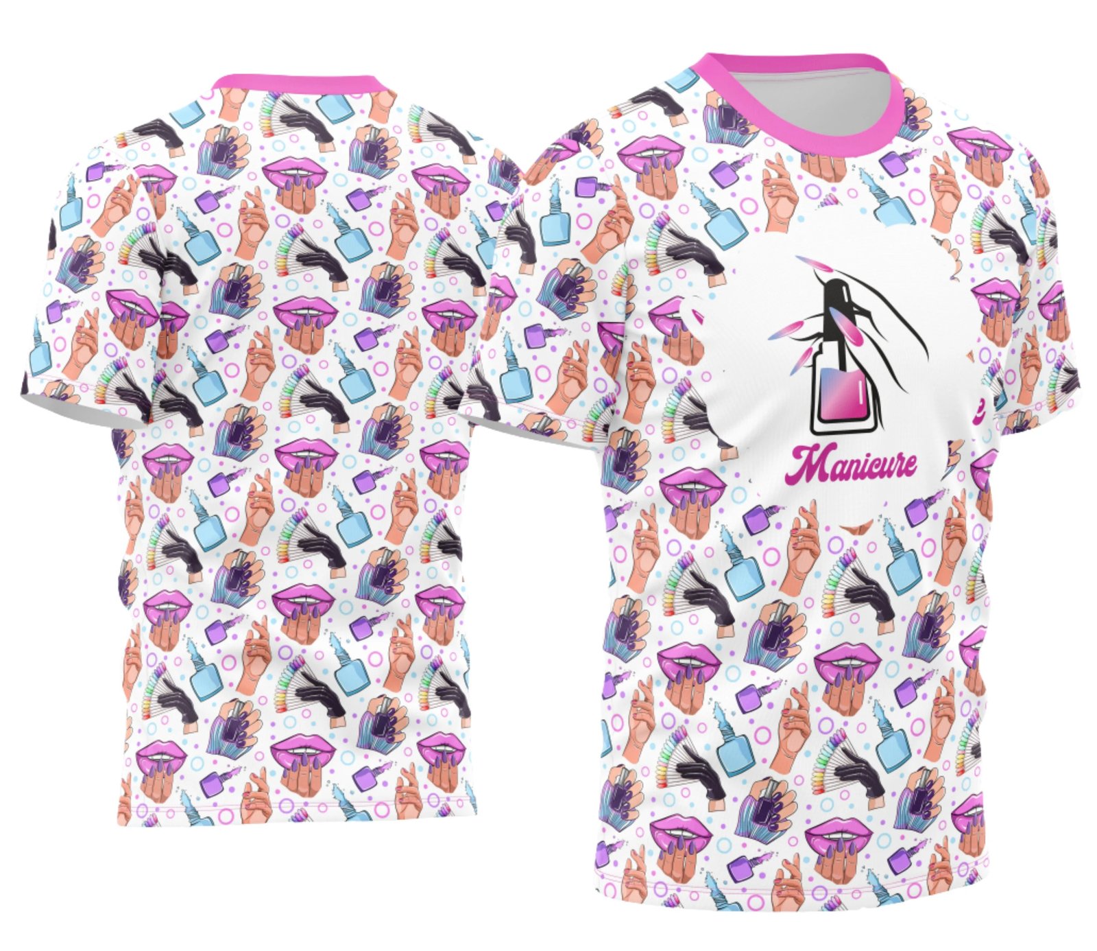 Arte Camisa Manicure - Profissão 