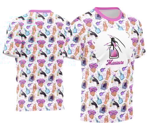 Arte Camisa Manicure - Profissão 