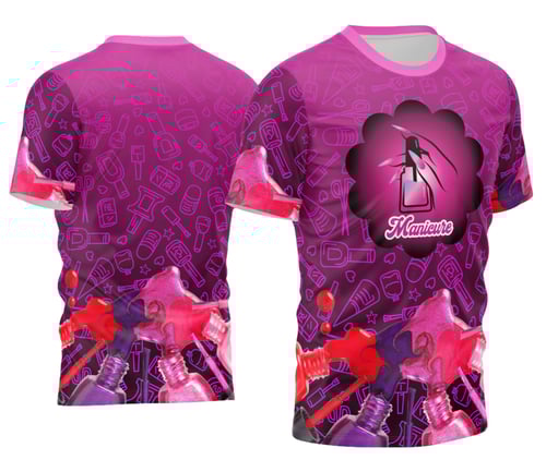 Arte Camisa Manicure - Profissão