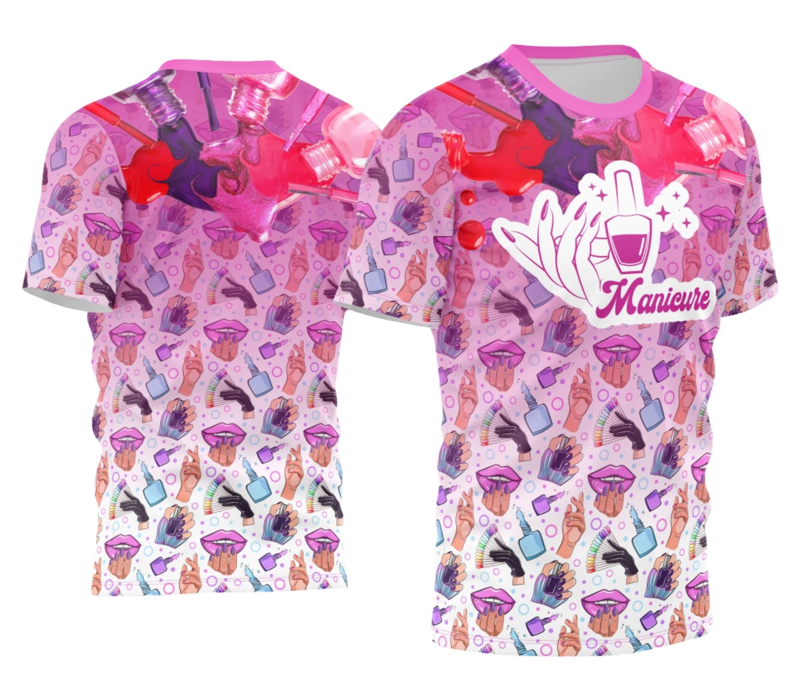 Arte Camisa Manicure - Profissão