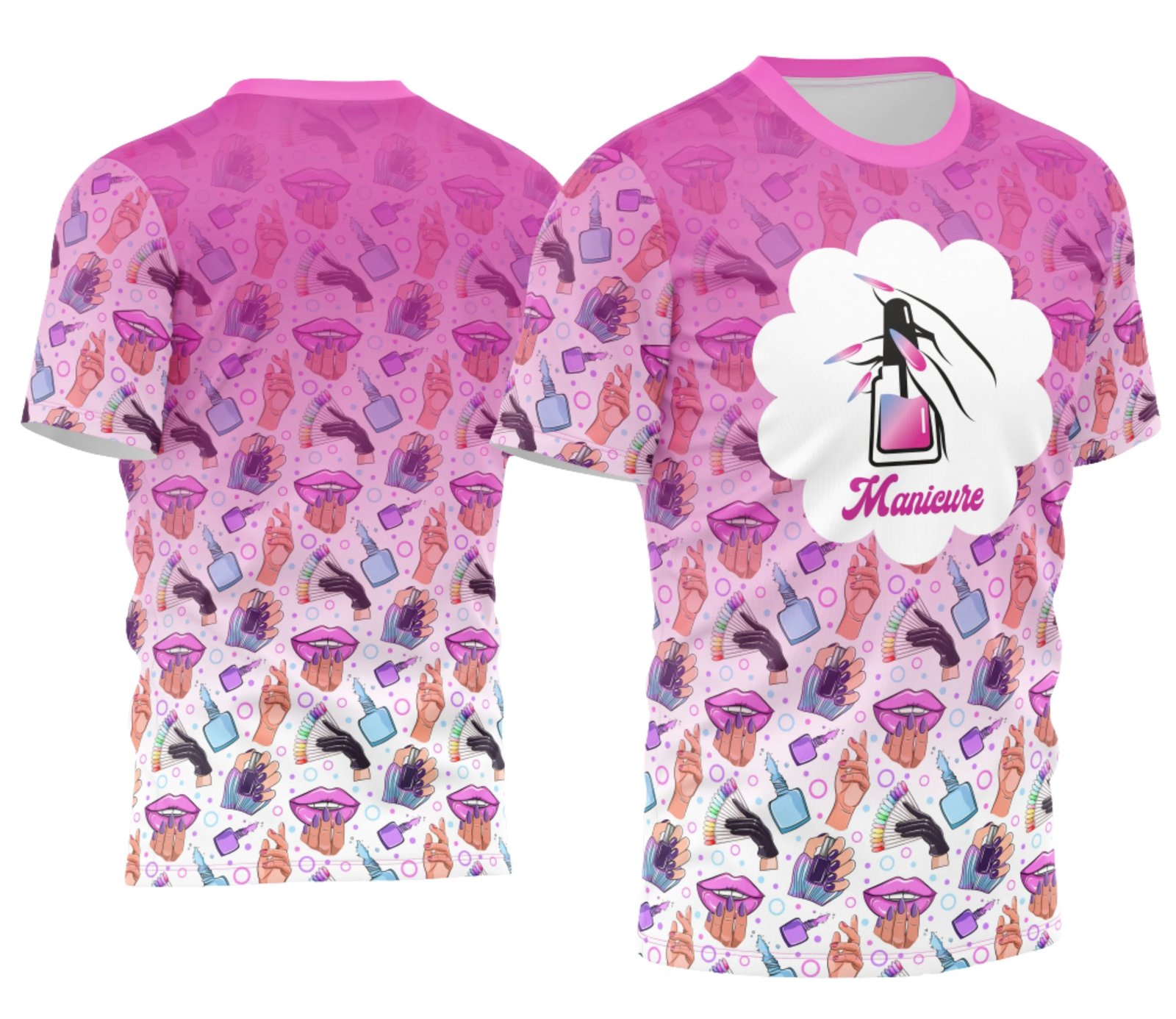 Arte Camisa Manicure - Profissão