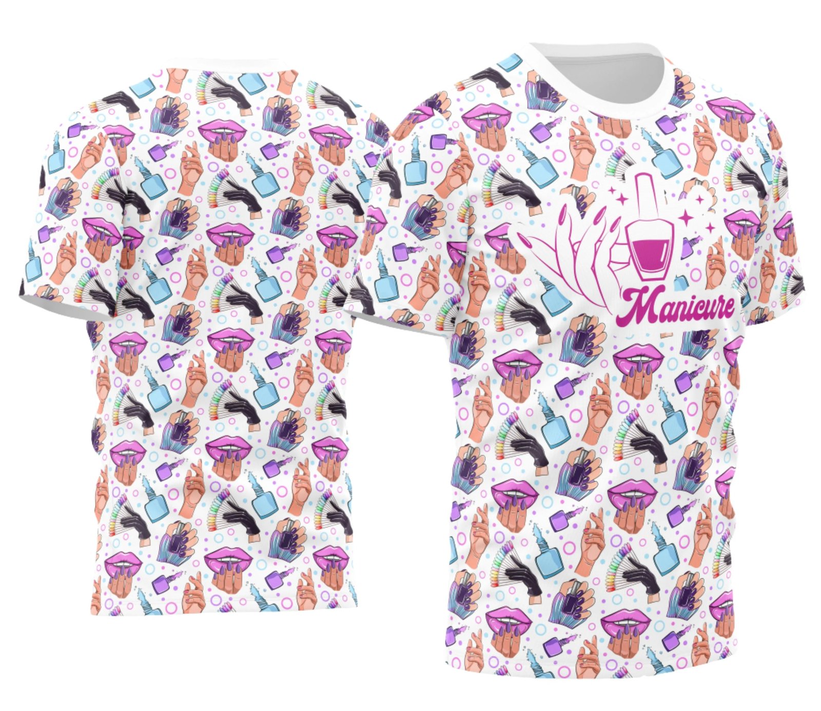 Arte Camisa Manicure - Profissão