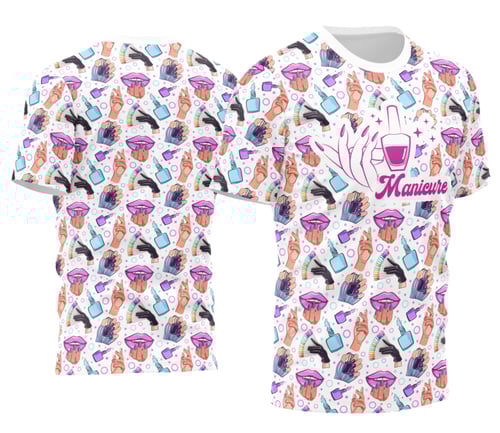 Arte Camisa Manicure - Profissão