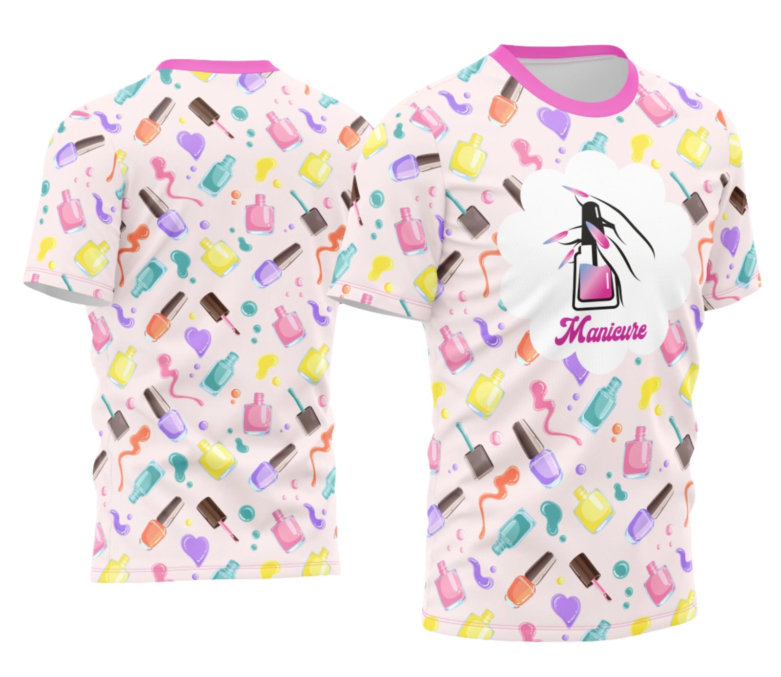 Arte Camisa Manicure - Profissão