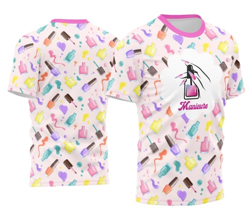 Arte Camisa Manicure - Profissão