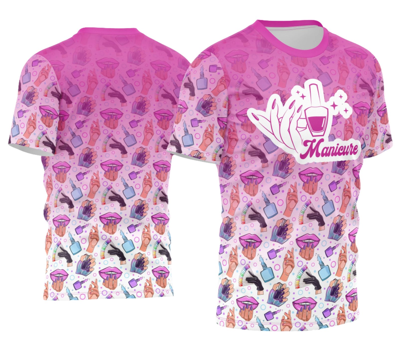 Arte Camisa Manicure - Profissão