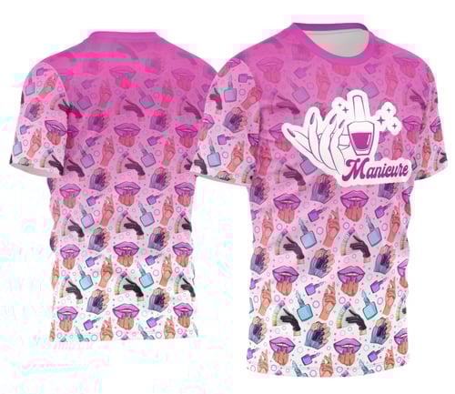 Arte Camisa Manicure - Profissão