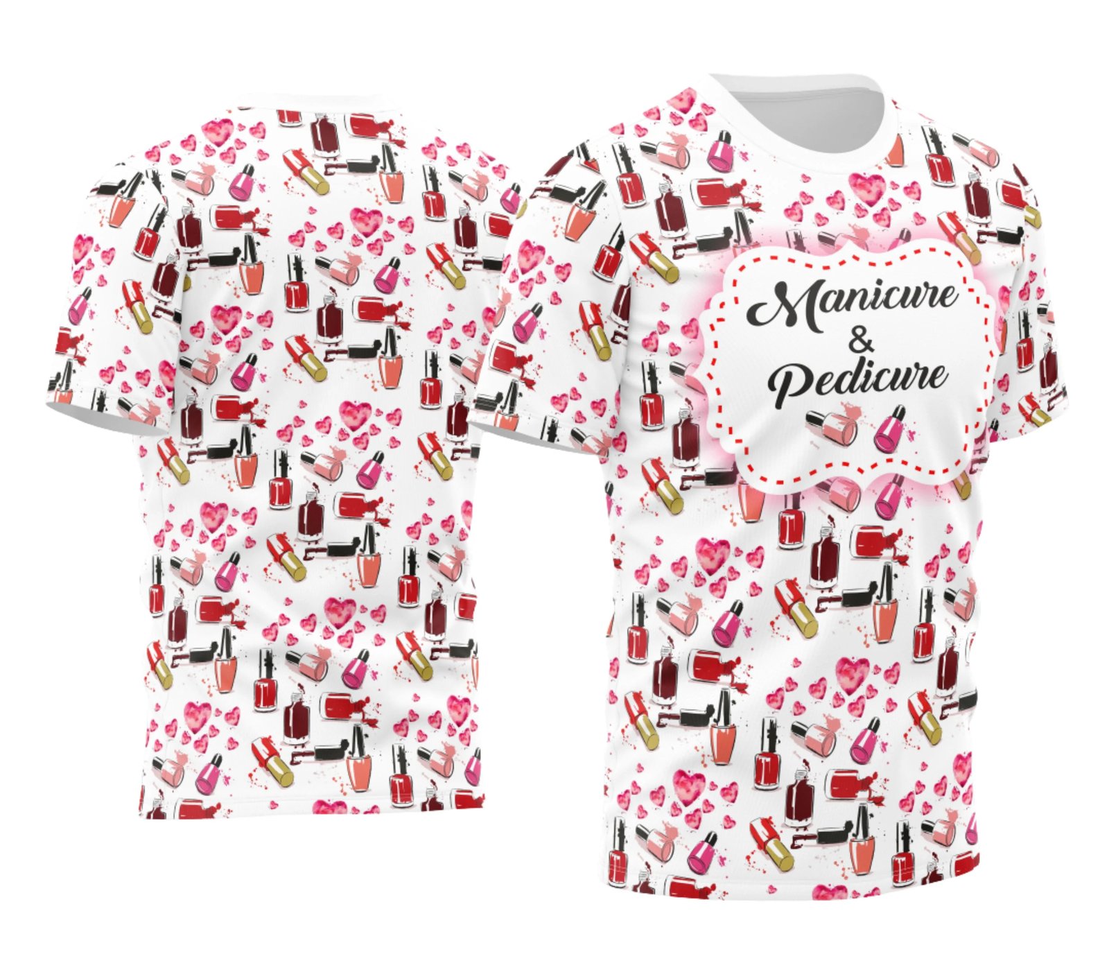 Arte Camisa Manicure - Profissão