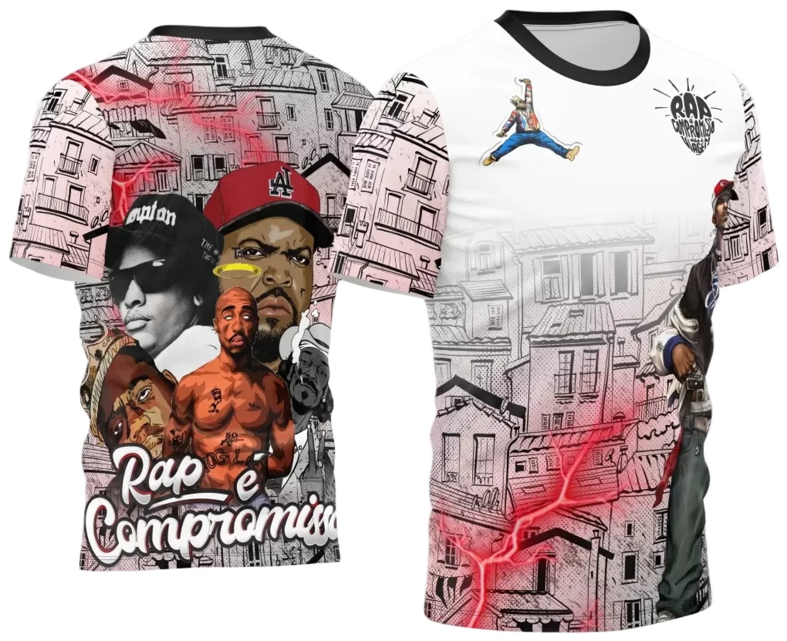 Arte Estampa Camisa Quebrada 2024