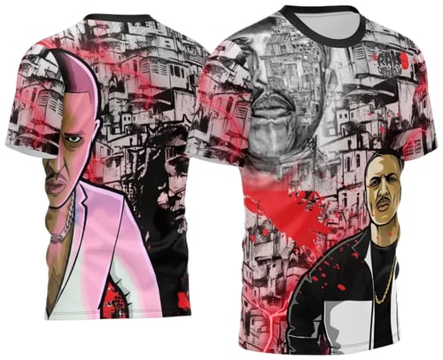 Arte Estampa Camisa Quebrada 2024