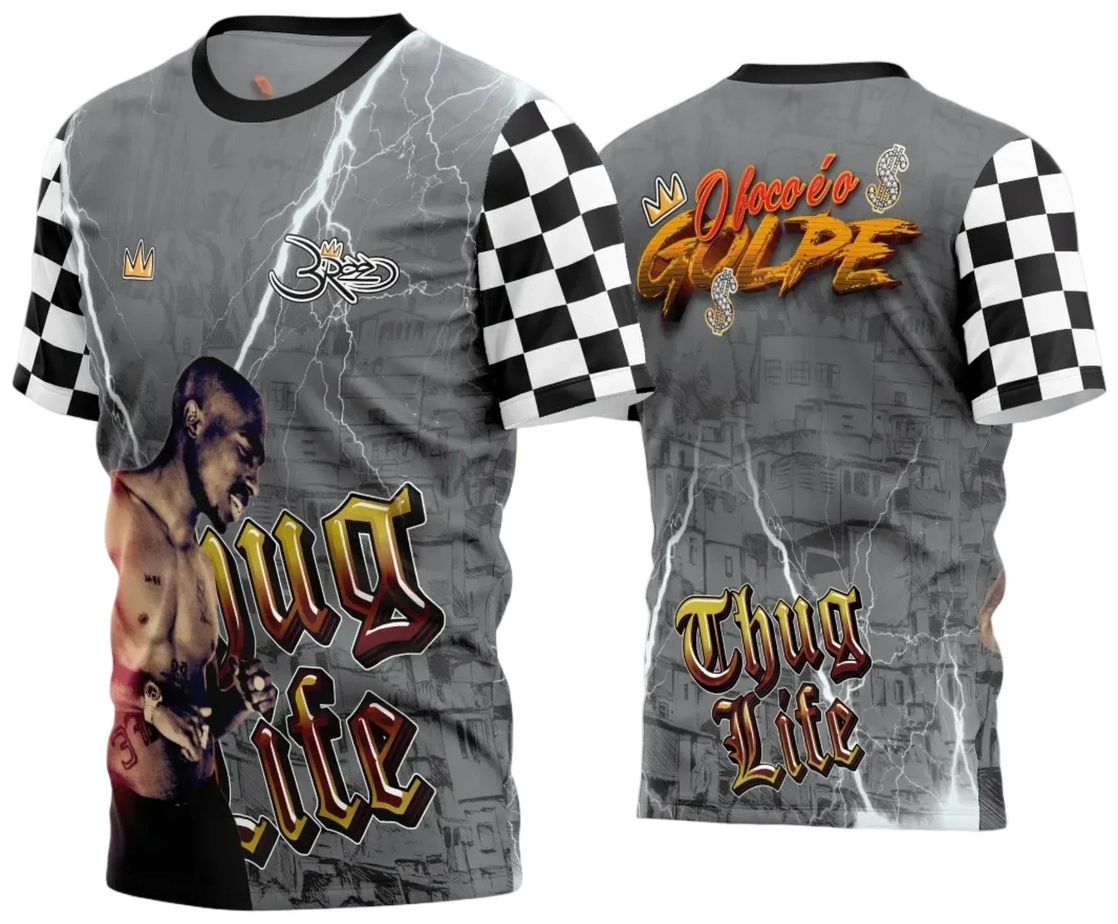 Arte Estampa Camisa Quebrada 2024