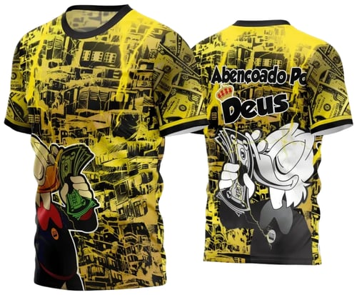 Arte Estampa Camisa Quebrada 2024