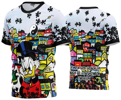 Arte Estampa Camisa Quebrada 2024