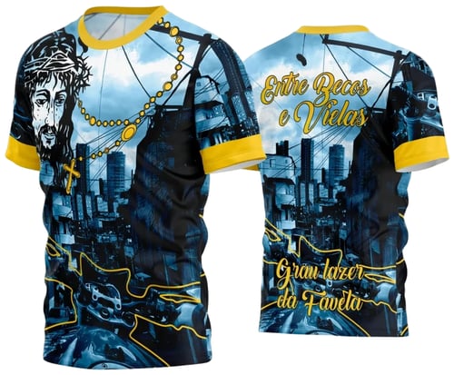 Arte Estampa Camisa Quebrada 2024