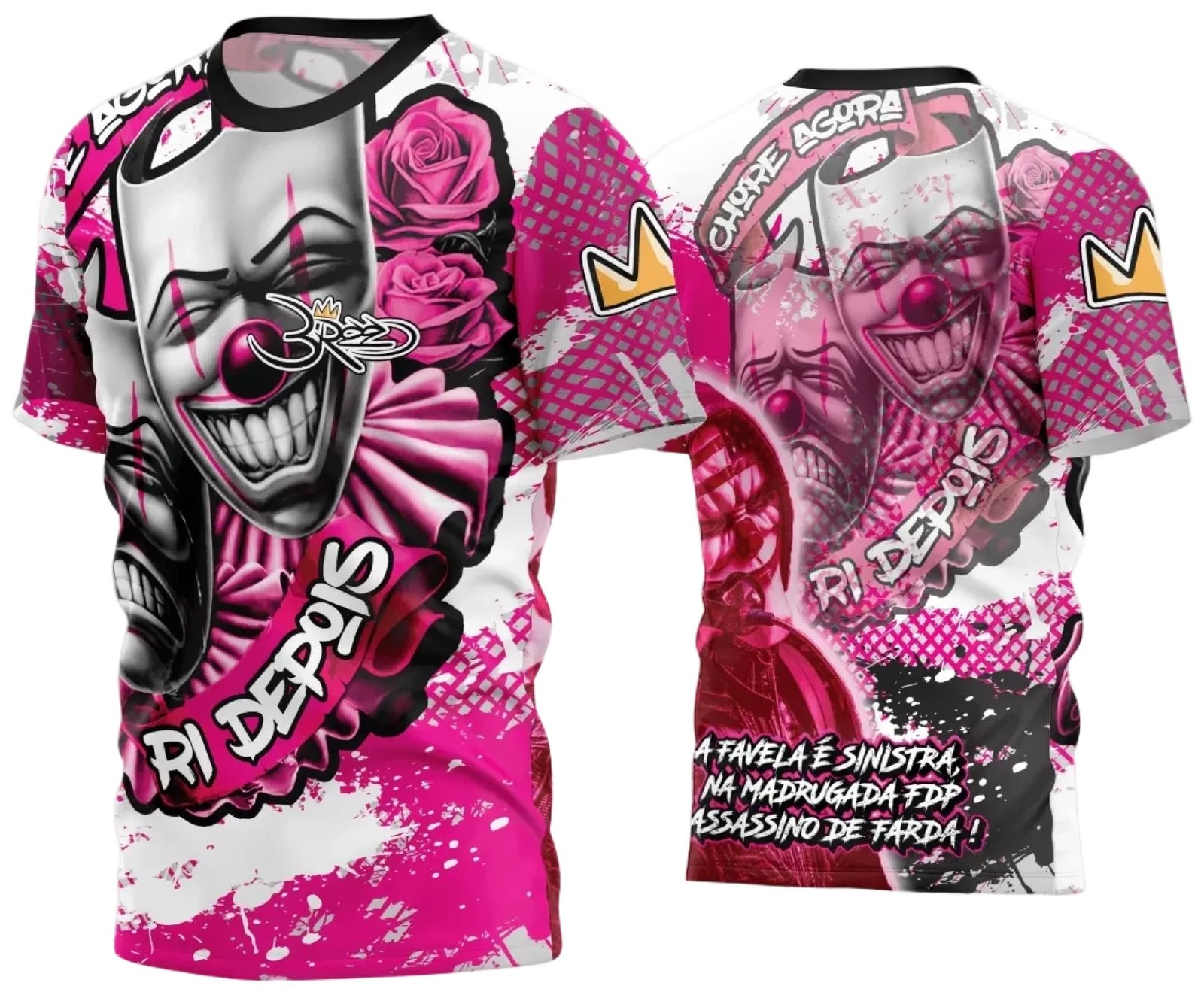Arte Estampa Camisa Quebrada 2024
