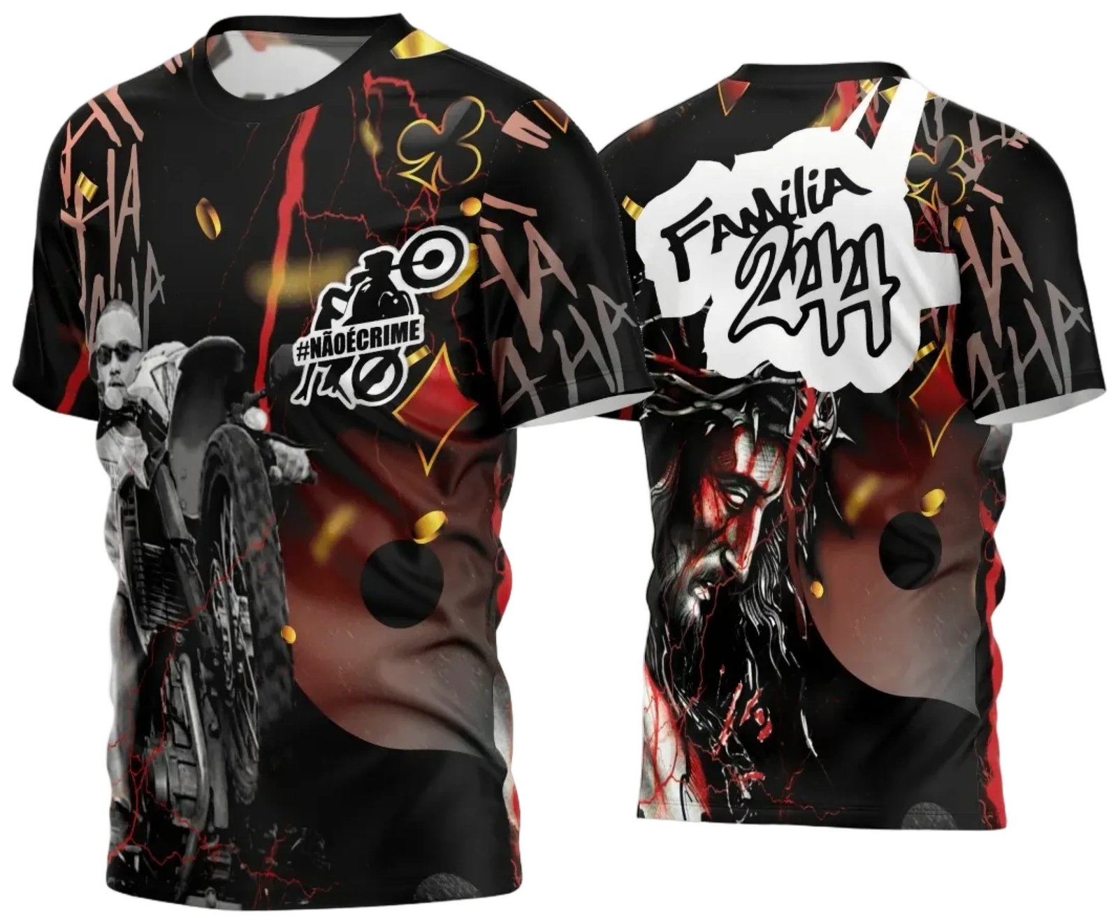 Arte Estampa Camisa Quebrada 2024