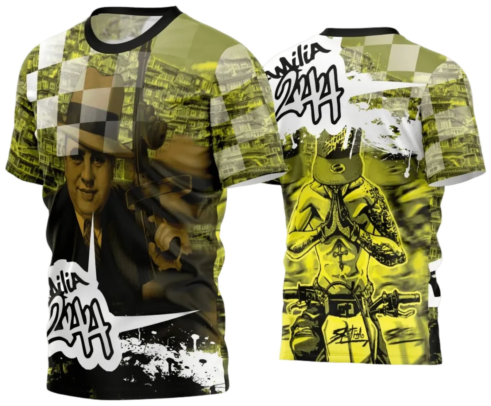 Arte Estampa Camisa Quebrada 2024