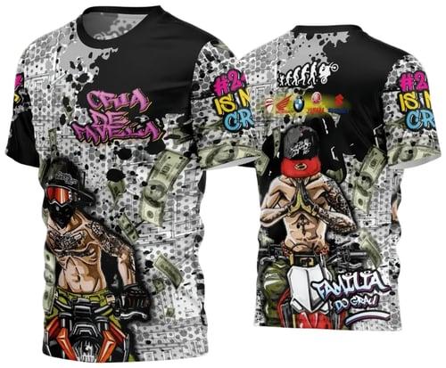 Arte Estampa Camisa Quebrada 2024