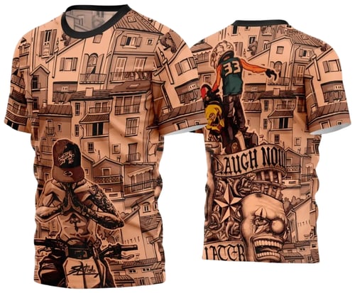 Arte Estampa Camisa Quebrada 2024