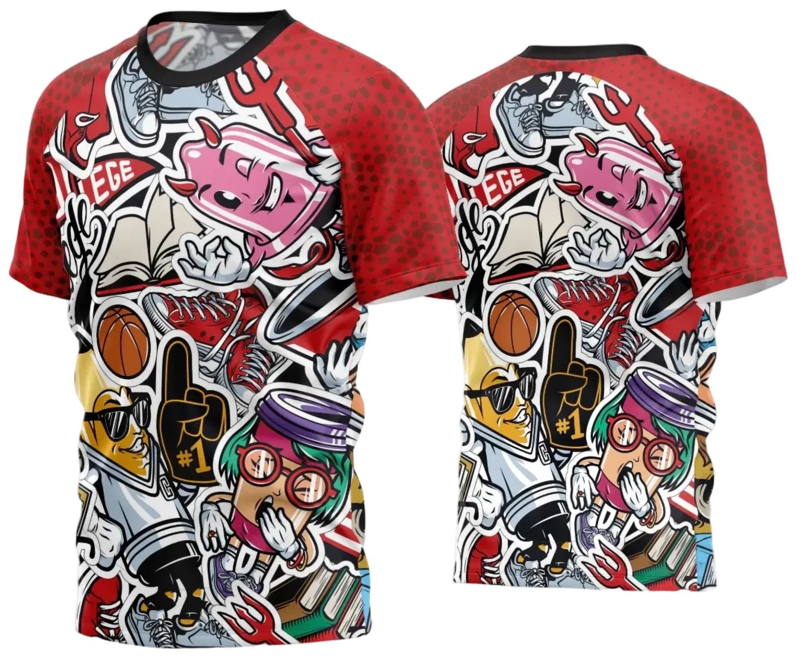 Arte Estampa Camisa Quebrada 2024