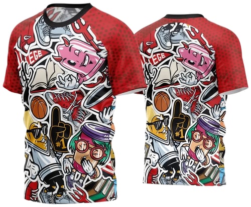 Arte Estampa Camisa Quebrada 2024