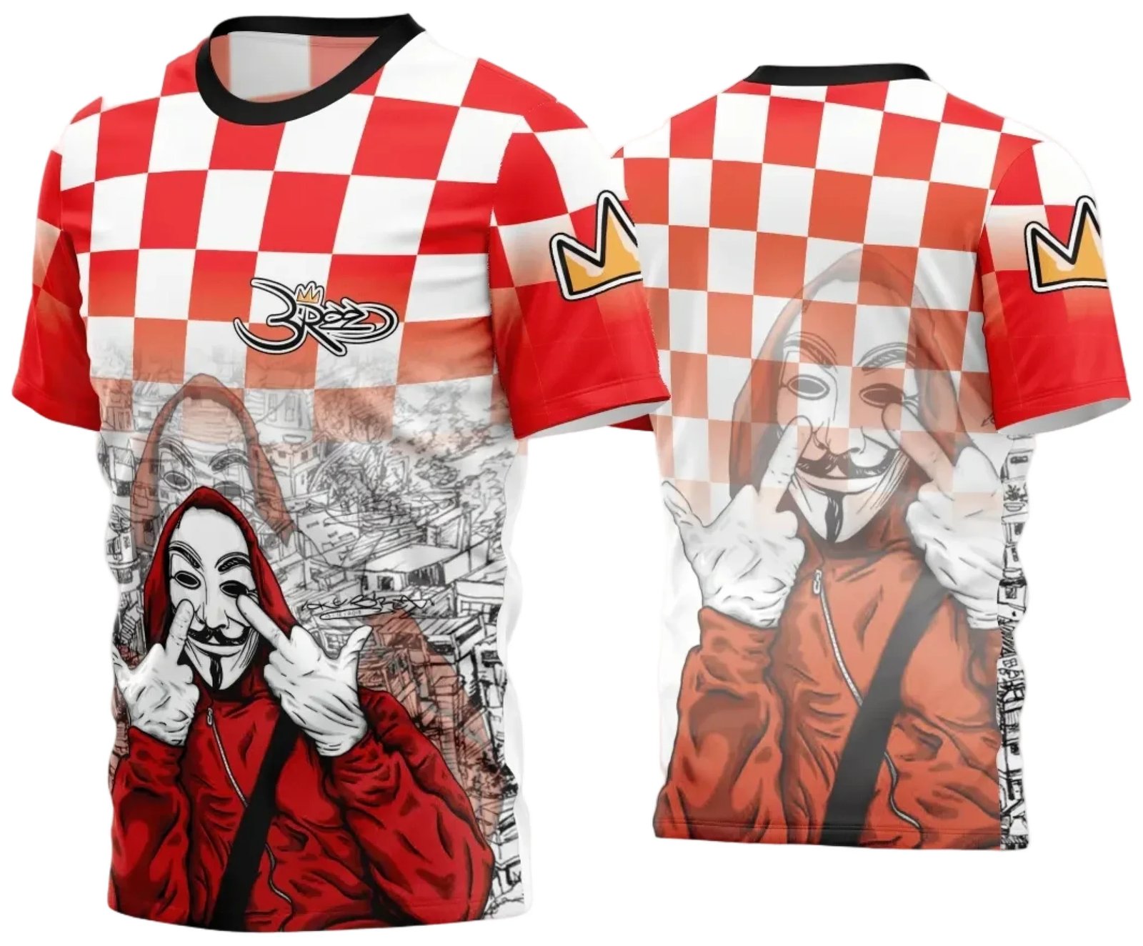Arte Estampa Camisa Quebrada 2024