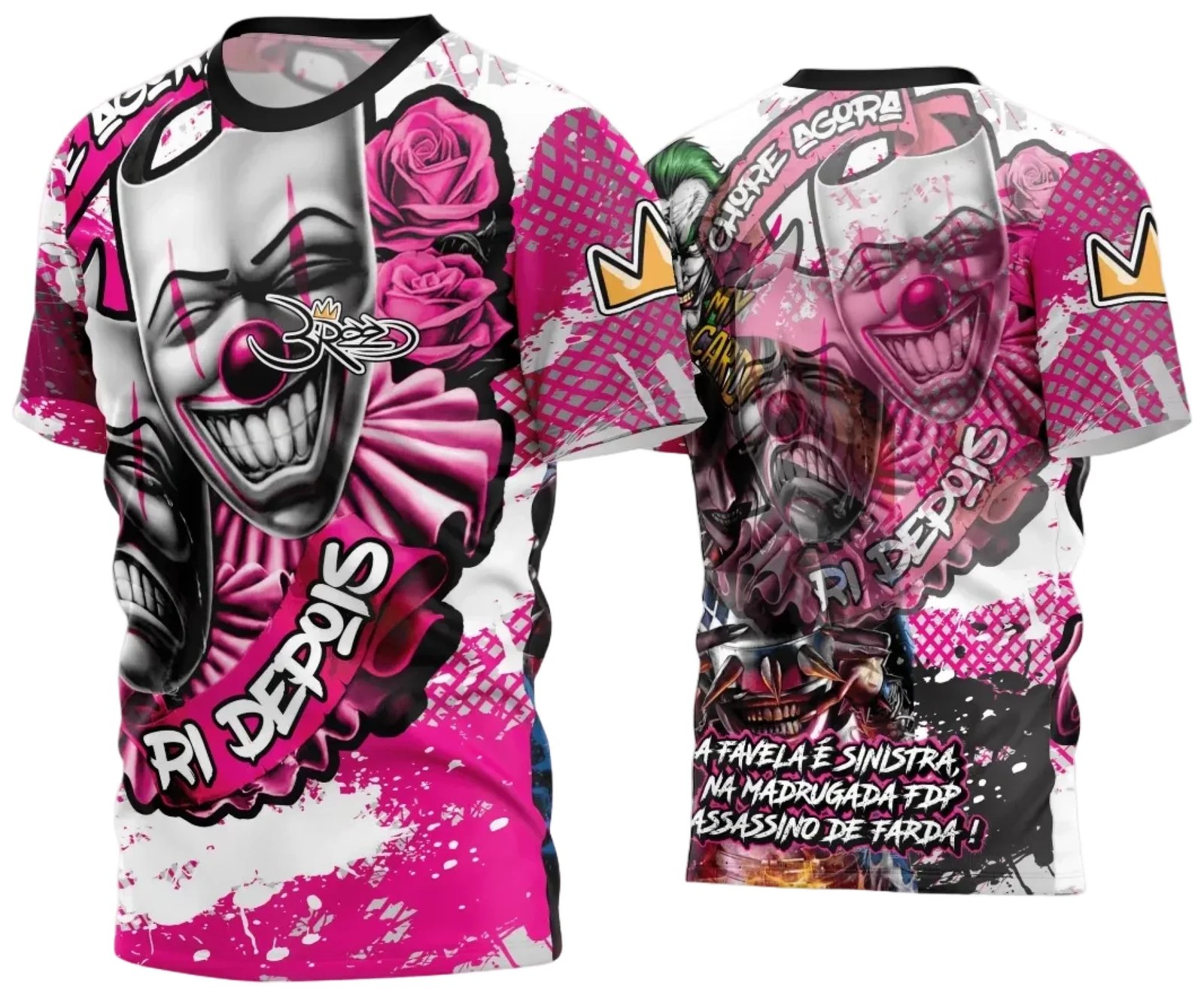 Arte Estampa Camisa Quebrada 2024