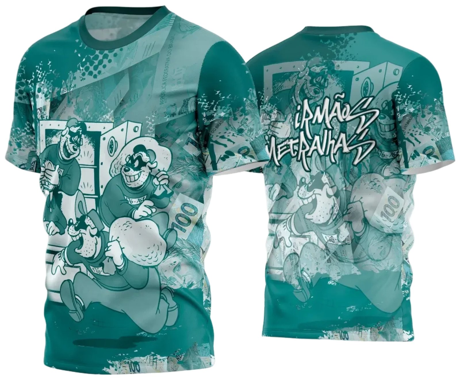 Arte Estampa Camisa Quebrada 2024