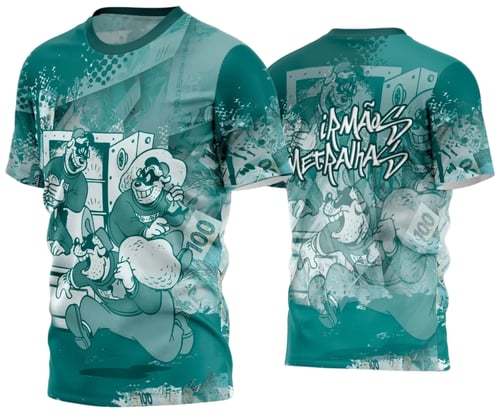 Arte Estampa Camisa Quebrada 2024