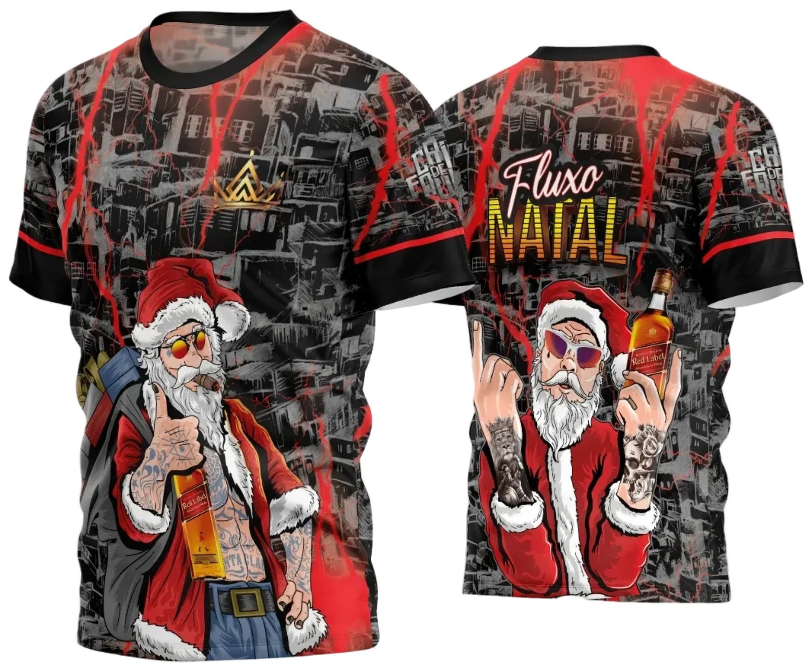 Arte Estampa Camisa Quebrada 2024