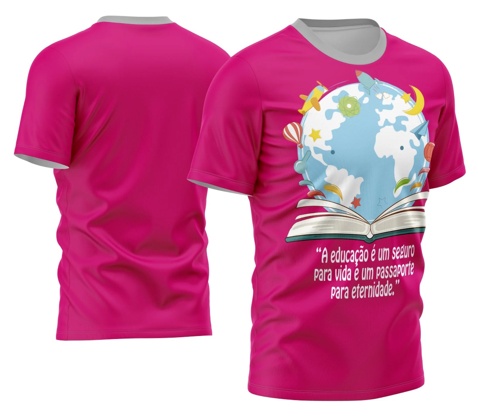 Arte Camisa Professora Personalizada