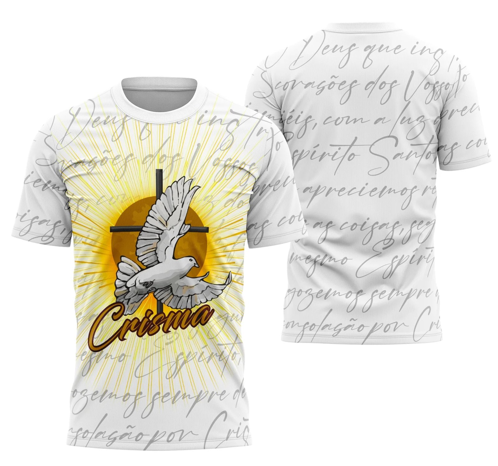 Camisa Crisma 2024 Espírito Santo Religião