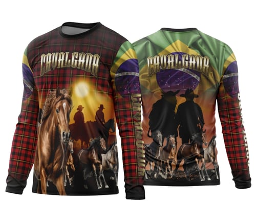  Arte Estampa Template Camisa Cavalgada 2024 Modelo 07