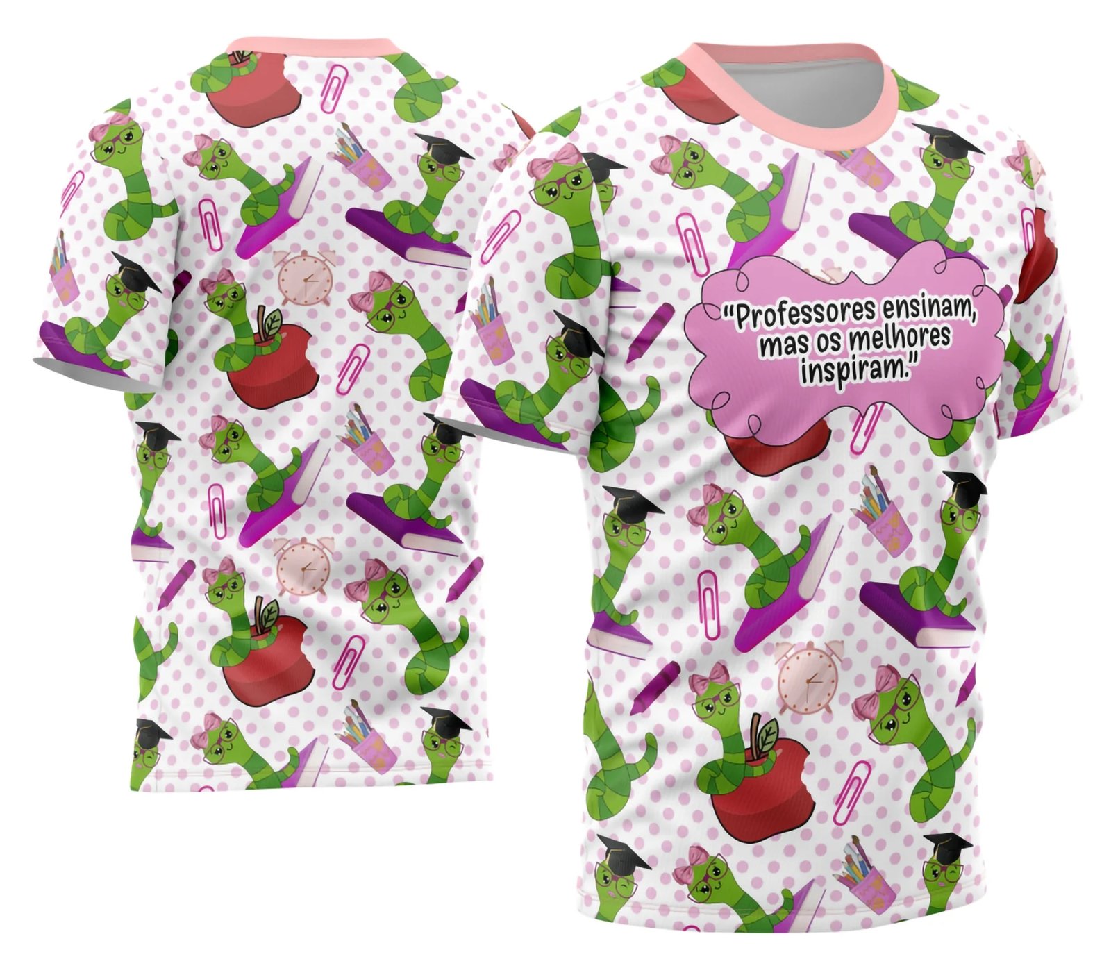 Arte Camisa Professora Personalizada