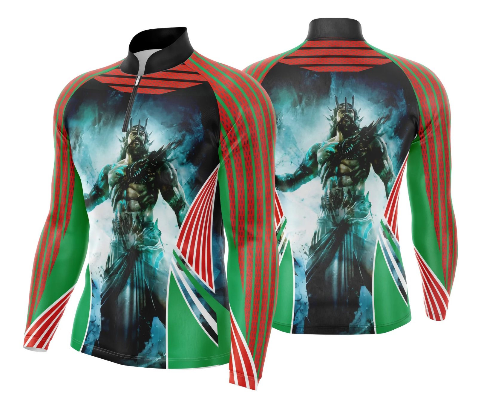 Arte Template Camisa De Pesca Esportiva