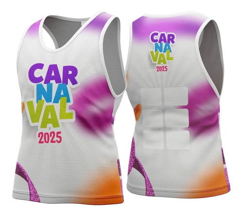 Arte Vetor Camisa Abadá de Carnaval 2026 - Modelo 103
